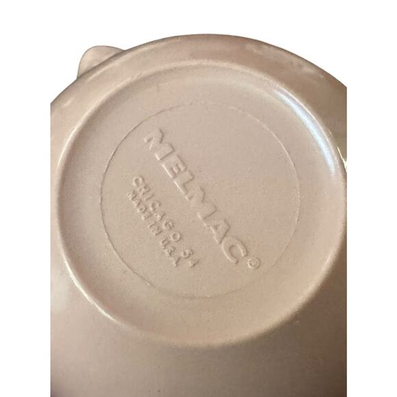 VTG Stetson Melmac Pink Retro Dinnerware Set Cups Bowls Sugar Creamer MCM Dishes - Picture 3 of 4